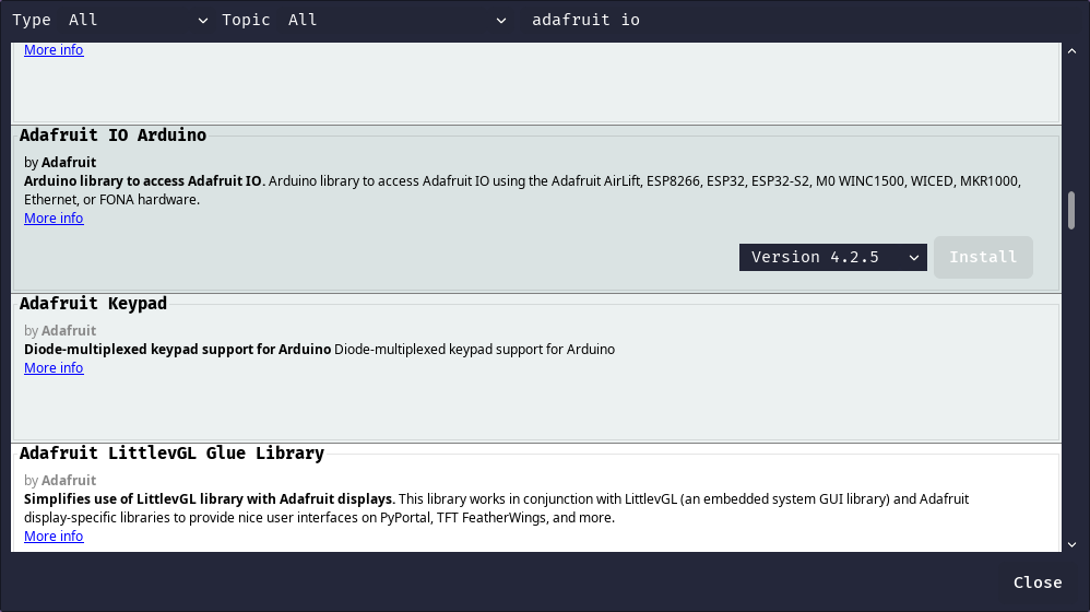 arduino-library