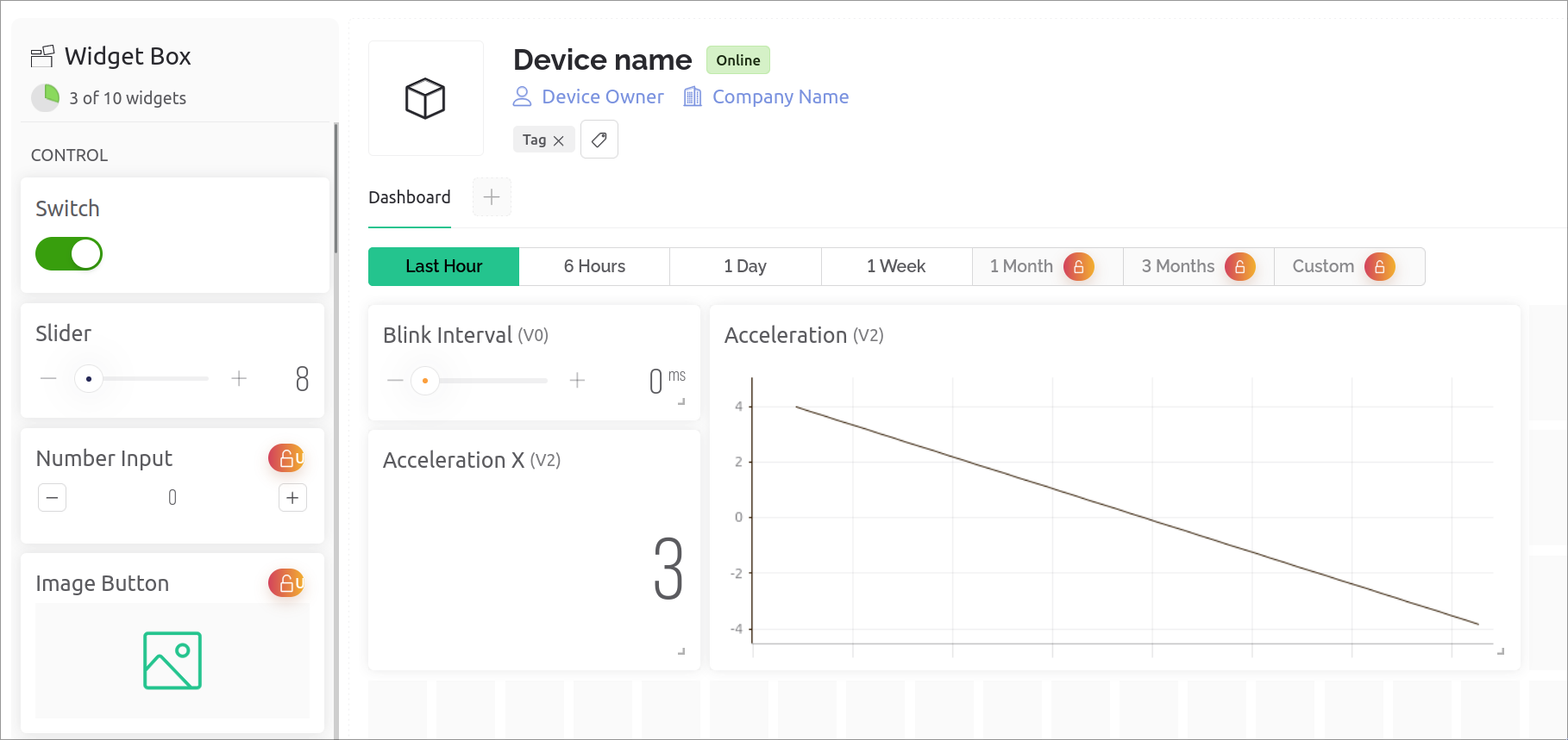 web-dashboard-editor